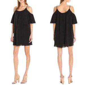 French Connection Polly Plains Cold Shoulder Dress Sz. XS